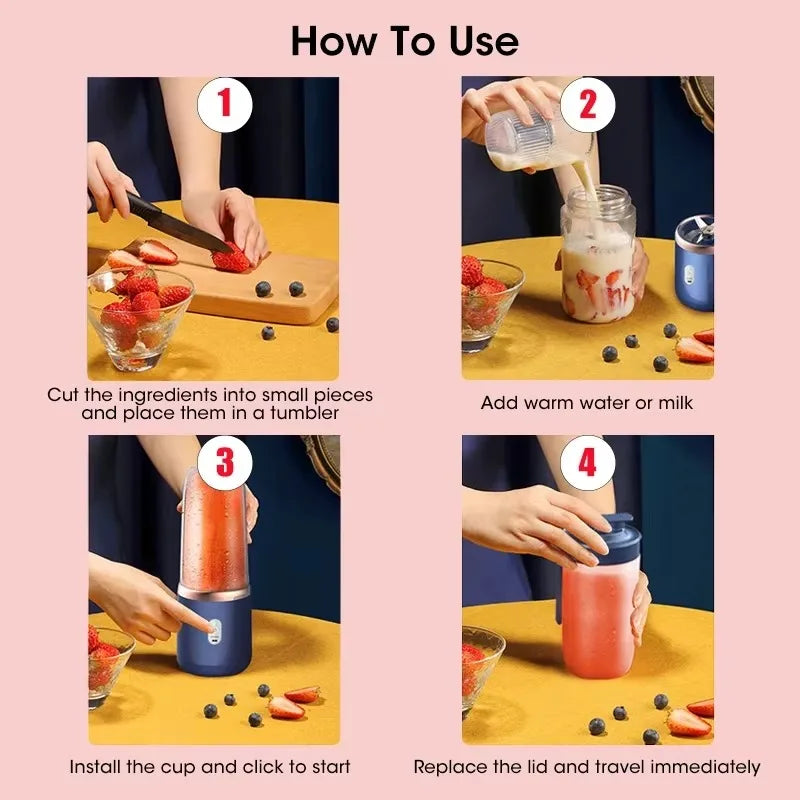 Compact Juicer Bottle
