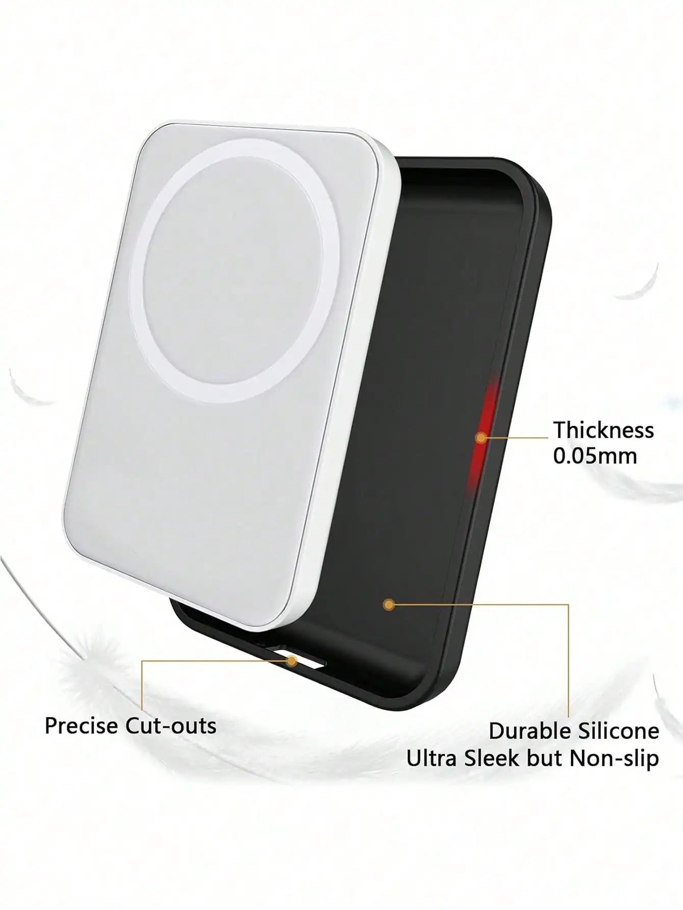 Sleek MagSafe Power Bank Protector