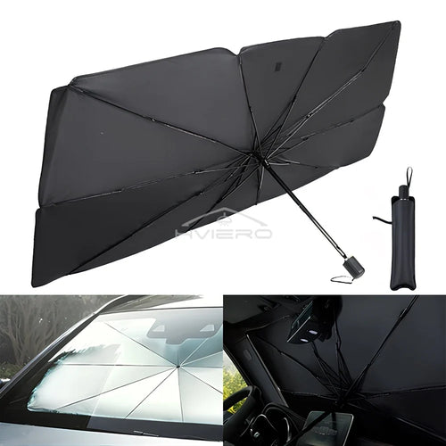 Easy Fold Car Sunshade Umbrella