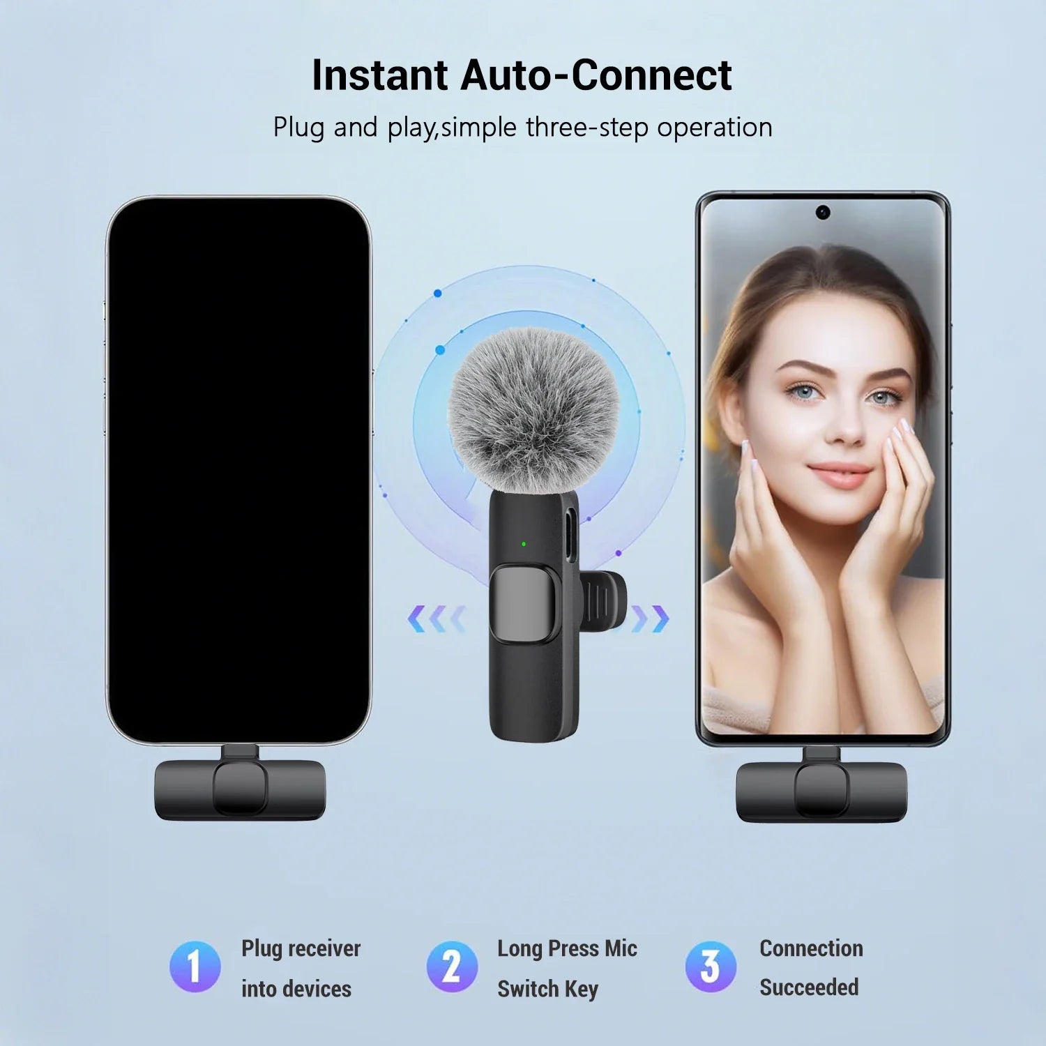 Pro Wireless Lavalier Mic Kit