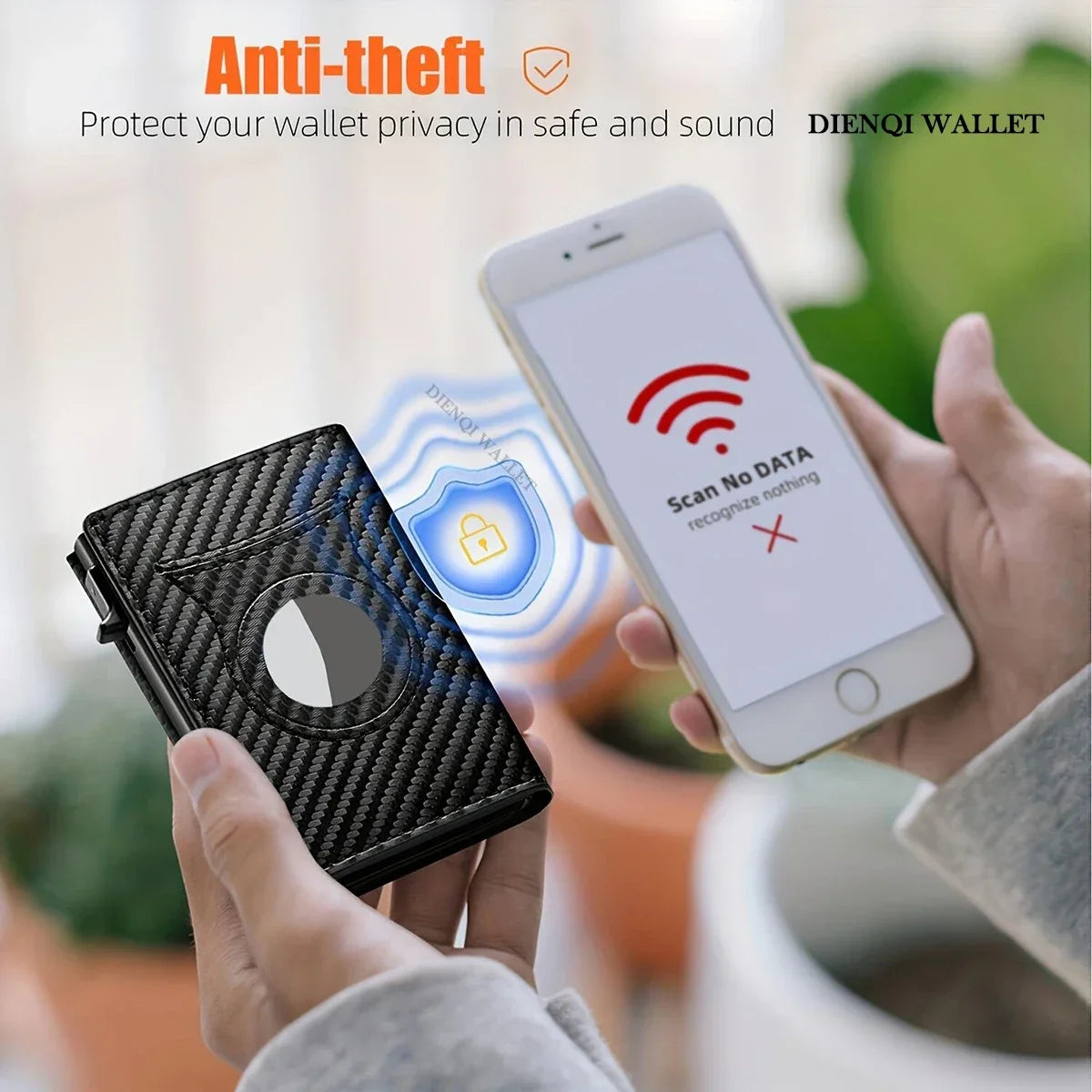 Smart Carbon Wallet for Men
