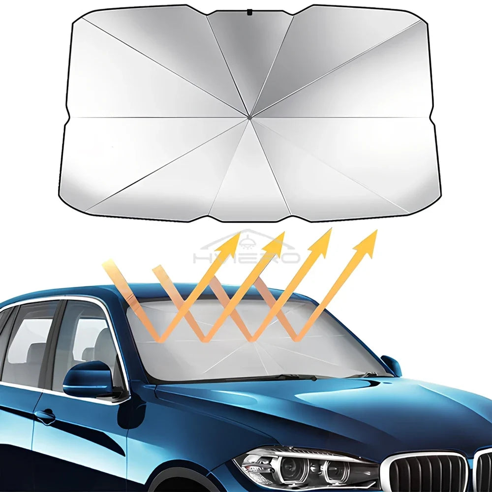 Easy Fold Car Sunshade Umbrella